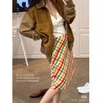 2025年10月14日入荷秋冬新作Miumiu スエードのジッパー付きカーディガンファッション/誕生日プレゼント/贈り物 can工場