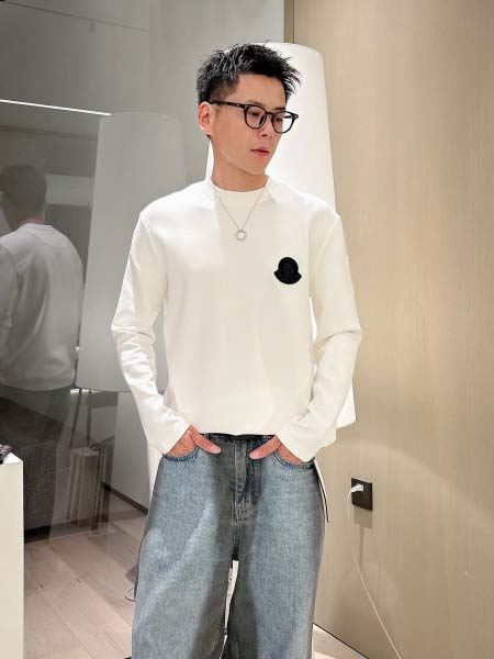 2025年10月14日入荷新作MONCLER長袖Tシャツ 高...