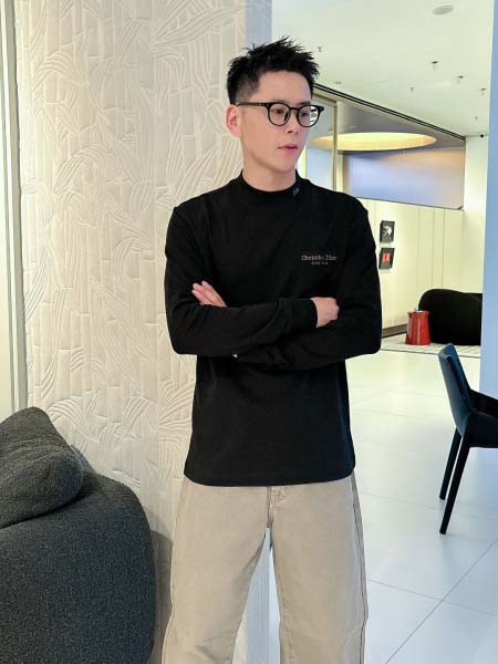 2025年10月14日入荷新作Dior長袖Tシャツ 高品質超...