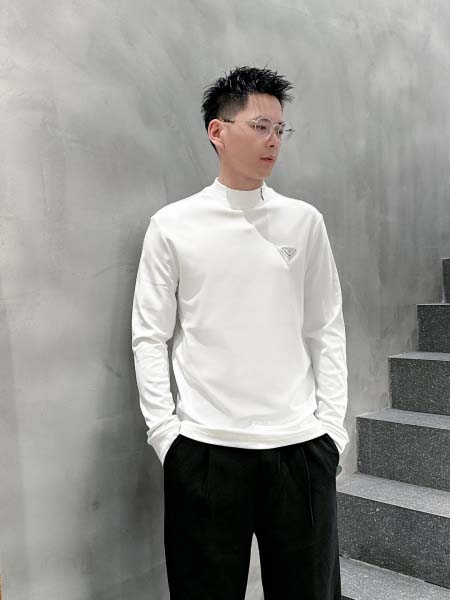 2025年10月14日入荷新作Prada長袖Tシャツ 高品質...