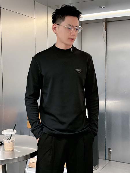 2025年10月14日入荷新作Prada長袖Tシャツ 高品質...