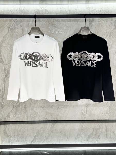 2025年10月14日入荷新作Versace長袖Tシャツ 高...