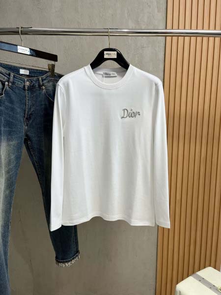 2025年10月14日入荷新作Dior長袖Tシャツ 高品質超...