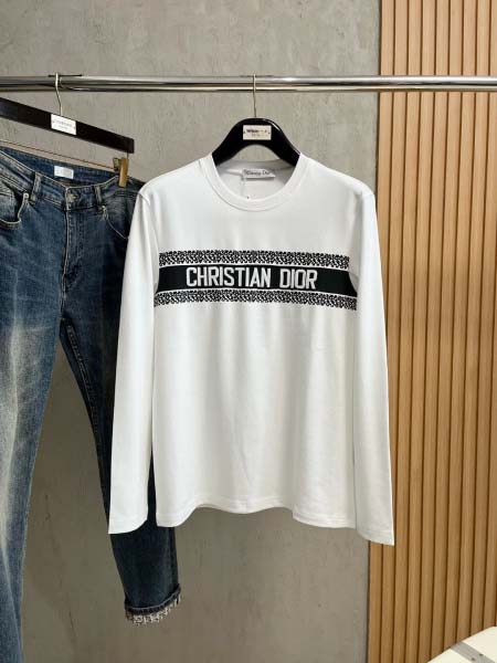 2025年10月14日入荷新作Dior長袖Tシャツ 高品質超...