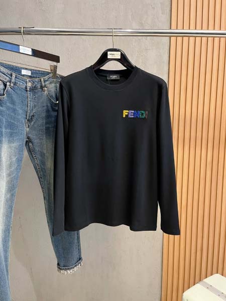 2025年10月14日入荷新作Fendi長袖Tシャツ 高品質...