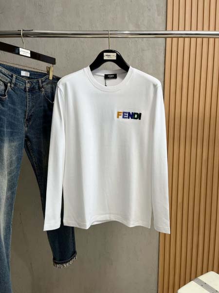 2025年10月14日入荷新作Fendi長袖Tシャツ 高品質...