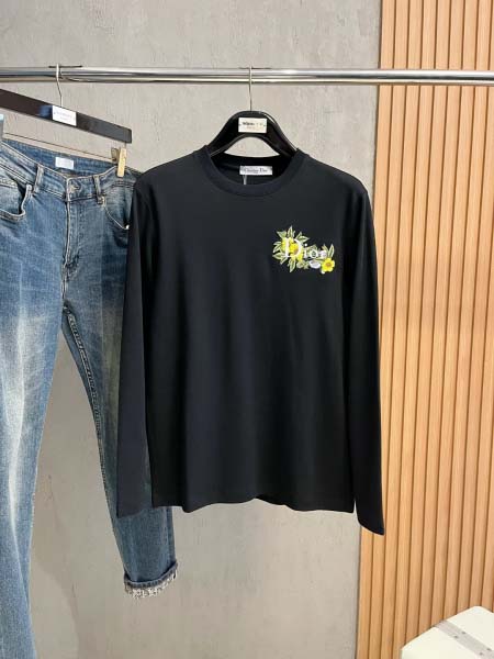 2025年10月14日入荷新作Dior長袖Tシャツ 高品質超...