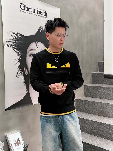 2025年10月14日入荷新作Fendiウール混紡 ニット/...