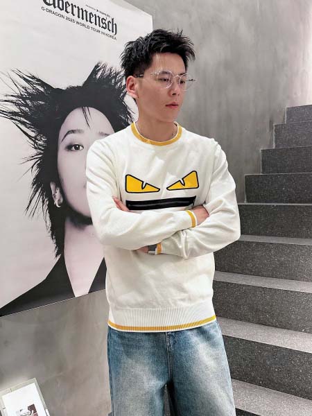 2025年10月14日入荷新作Fendiウール混紡 ニット/...