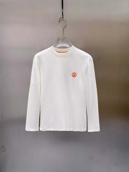 2025年10月14日入荷新作Hermes長袖Tシャツ 高品...