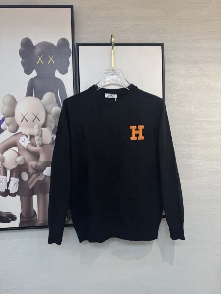 2025年10月15日入荷新作Hermesウール混紡 ニット...