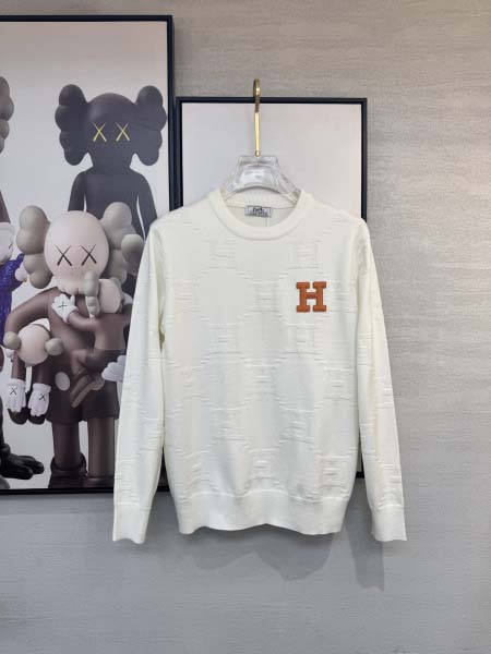 2025年10月15日入荷新作Hermesウール混紡 ニット...