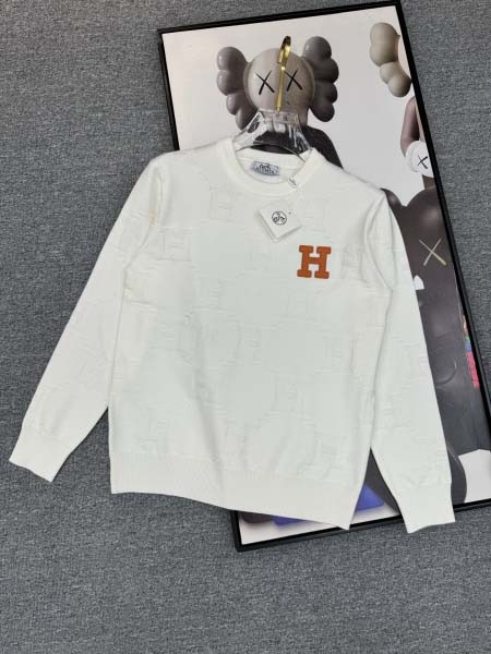 2025年10月15日入荷新作HERMESウール混紡 ニット...