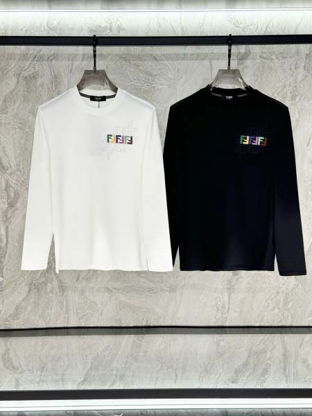 2025年10月21日入荷新作Fendi長袖Tシャツ 秋冬高...