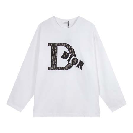 2025年10月24日秋冬入荷新作Dior長袖Tシャツ人気商...