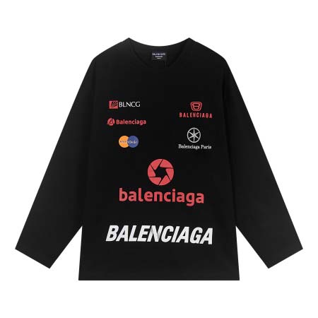 2025年10月24日秋冬入荷新作BALENCIAGA長袖T...