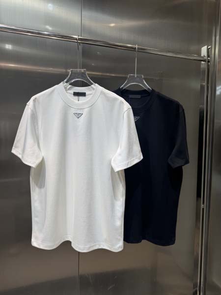 2025年10月26日入荷秋冬新作Prada半袖Tシャツ高級...
