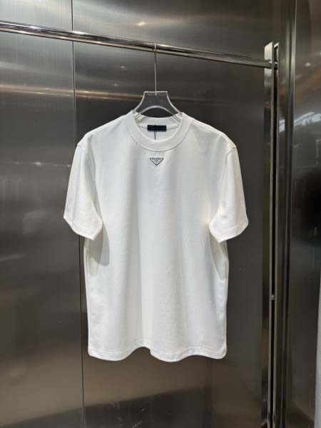 2025年10月26日入荷秋冬新作PRADA半袖Tシャツ高級...