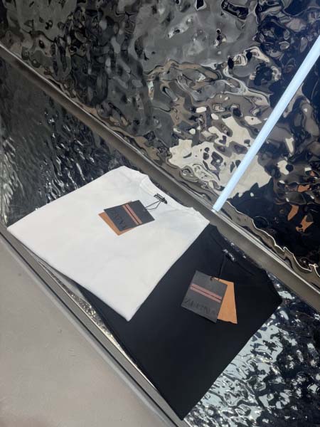 2025年10月26日入荷秋冬新作ZEGNA半袖Tシャツ高級...