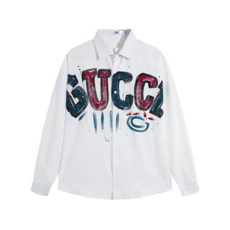 2025年10月28日秋冬新作Gucci長袖シャツ高品質人気...