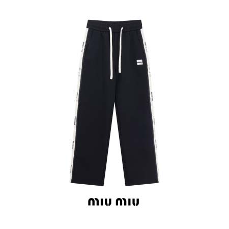 2025年10月28日秋冬新作miu miuスウェットパンツ...