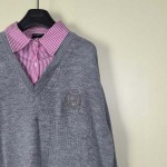 2025年10月28日秋冬新作Balenciaga偽2枚のニットシャツ高品質人気商品/LDF工場