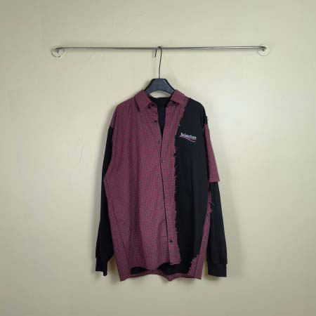 2025年10月28日秋冬新作Balenciaga偽2枚のシ...