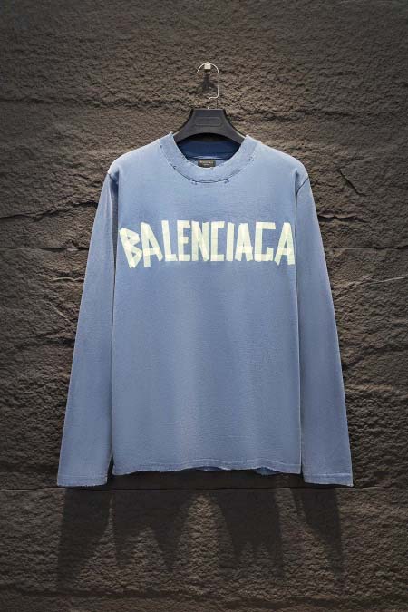 2025年10月28日秋冬新作Balenciaga長袖Tシャ...