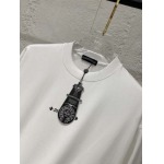 2025年10月30日秋冬新作Chrome heartstシャツ高品質人気商品/LDF工場