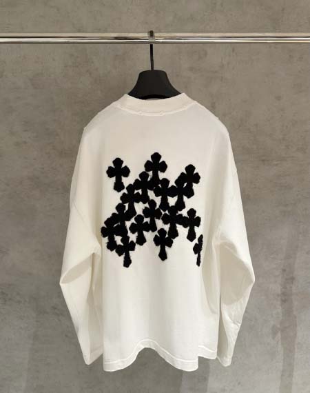 2025年11月3日秋冬新作Chrome hearts長袖Tシャツ高品質人気商品/LDF工場