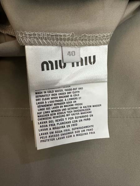 2025年11月4日秋冬新作 MIU MIUジャケット超厳選★入手困難高品質人気商品/LDF工場