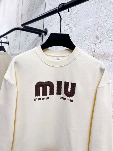 2025年11月9日秋冬新作Miumiuスウェット超厳選★入手困難人気商品/LDF工場