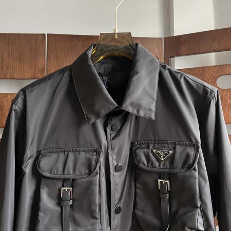 2025年11月17日秋冬新作PRADAジャケット高品質人気商品/QIU工場