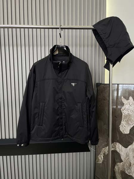 2025年11月17日秋冬新作Pradaジャケット高品質人気商品/QIU工場