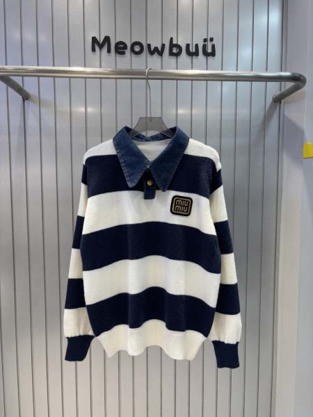 2025年11月18日入荷秋冬新作miumiuニット/セーターファッション/誕生日プレゼント/贈り物 can工場