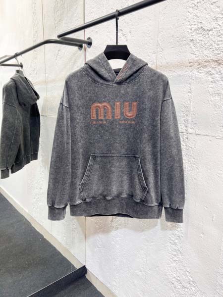 2025年11月3日秋冬新作Miumiuパーカー高品質人気商...