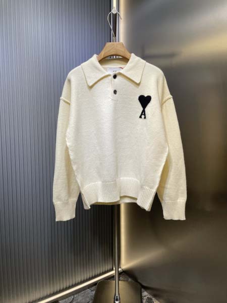 2025年11月4日秋冬新作Ami Parisニットのセータ...