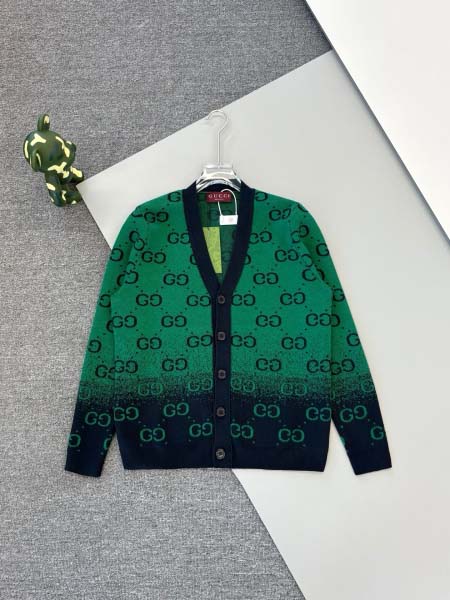 2025年11月11日秋冬新作Gucci ニットカーディガン...
