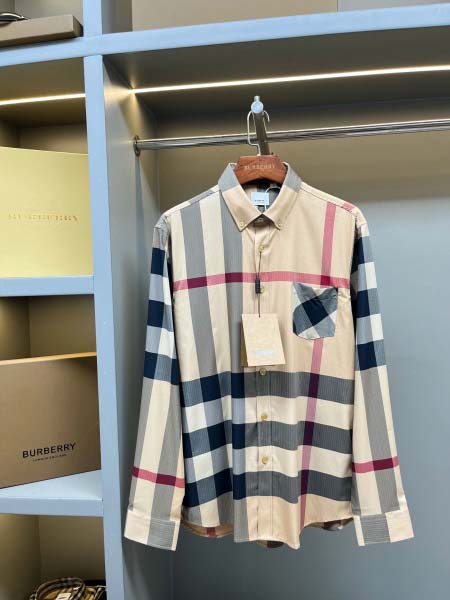 2025年11月13日秋冬新作Burberryシャツ高品質人...