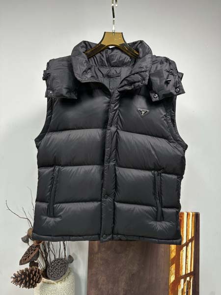 2025年11月14日秋冬新作PRADAダウンベスト高品質人...
