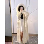 2025年11月18日入荷秋冬新作毛衿フード付きのロングセーター ファッション/誕生日プレゼント/贈り物 can工場