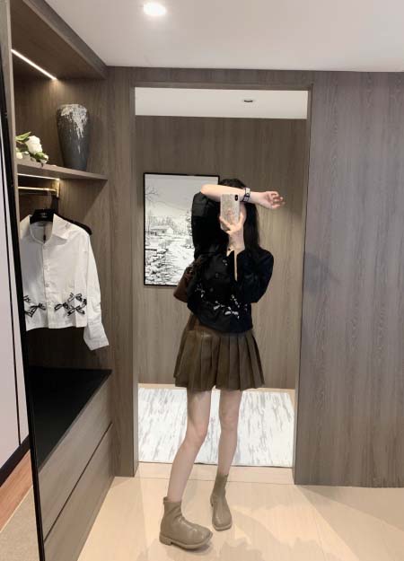 2025年11月24日入荷秋冬新作miumiuシャツファッシ...