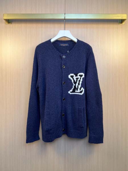 2025年11月30日秋冬新作ルイヴィトンウールのカーディガ...