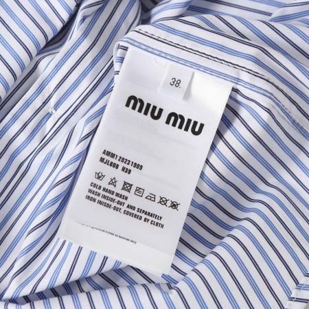 2025年12月2日秋冬新作 MIU MIUシャツ高品質人気商品/LDF工場