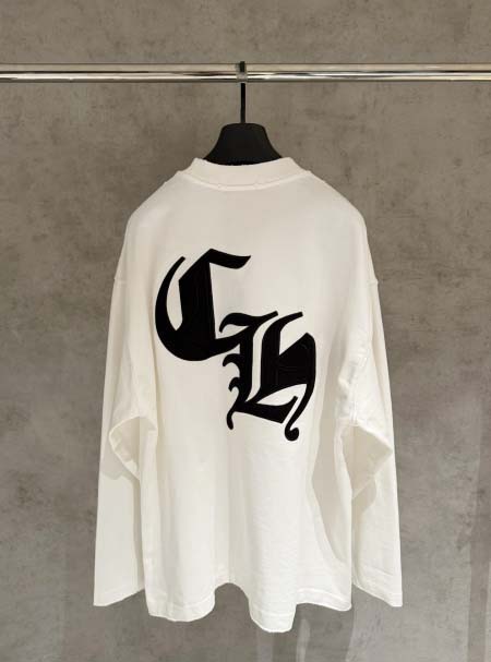 2025年12月4日秋冬新作Chrome heartstシャツ高品質人気商品/LDF工場