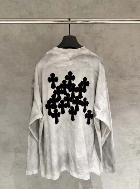 2025年12月4日秋冬新作Chrome heartstシャツ高品質人気商品/LDF工場