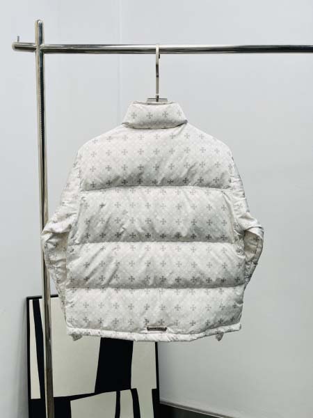 2025年12月4日秋冬新作Chrome heartsダウンジャケット高品質人気商品/LDF工場