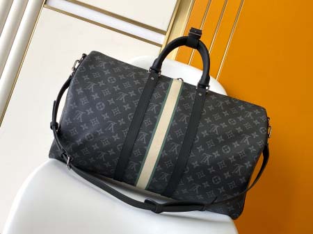 2025年12月8日入荷ヴィトン バッグKeepall Bandoulire 50Monogram EclipseMon Monogram 29 x 23 x 50 高品質新作/誕生日プレゼント