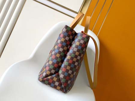 2025年12月9日入荷Louis Vuitton バッグN00192 Shopper Tote LVers Damier Ebene Pharrell Williams Damier高品質新作/誕生日プレゼント/ZC工場