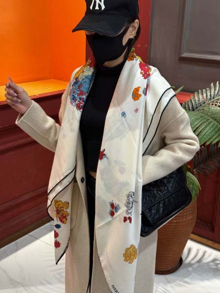 2025年12月10日入荷新品HERMESマフラーギフト/誕生日/記念品/アクセサリーkaka工場